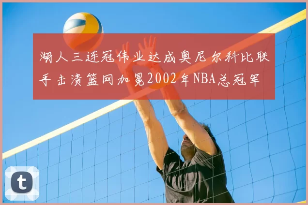 湖人三连冠伟业达成奥尼尔科比联手击溃篮网加冕2002年NBA总冠军